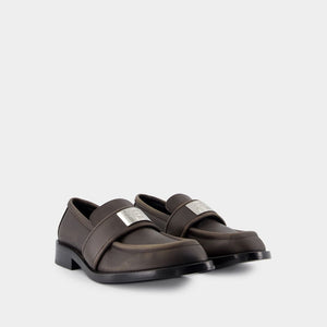 ACNE STUDIOS Moccasin Sludge Mini Shoes for Women