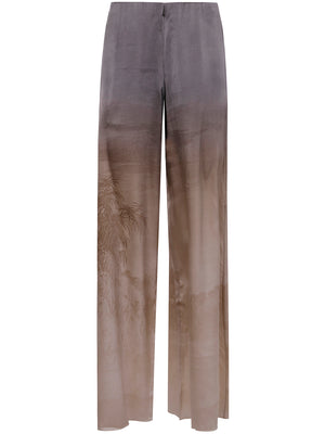 PIERRE LOUIS MASCIA Wide Leg Trousers - SS25 Collection