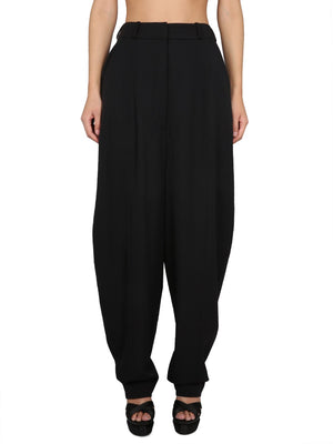 BALMAIN Elegant Concealed Closure Wool Pants for Women