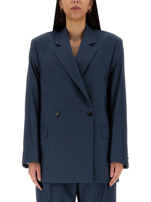 ACNE STUDIOS Stylish Women's Wool Jacket with Unique Button Closure