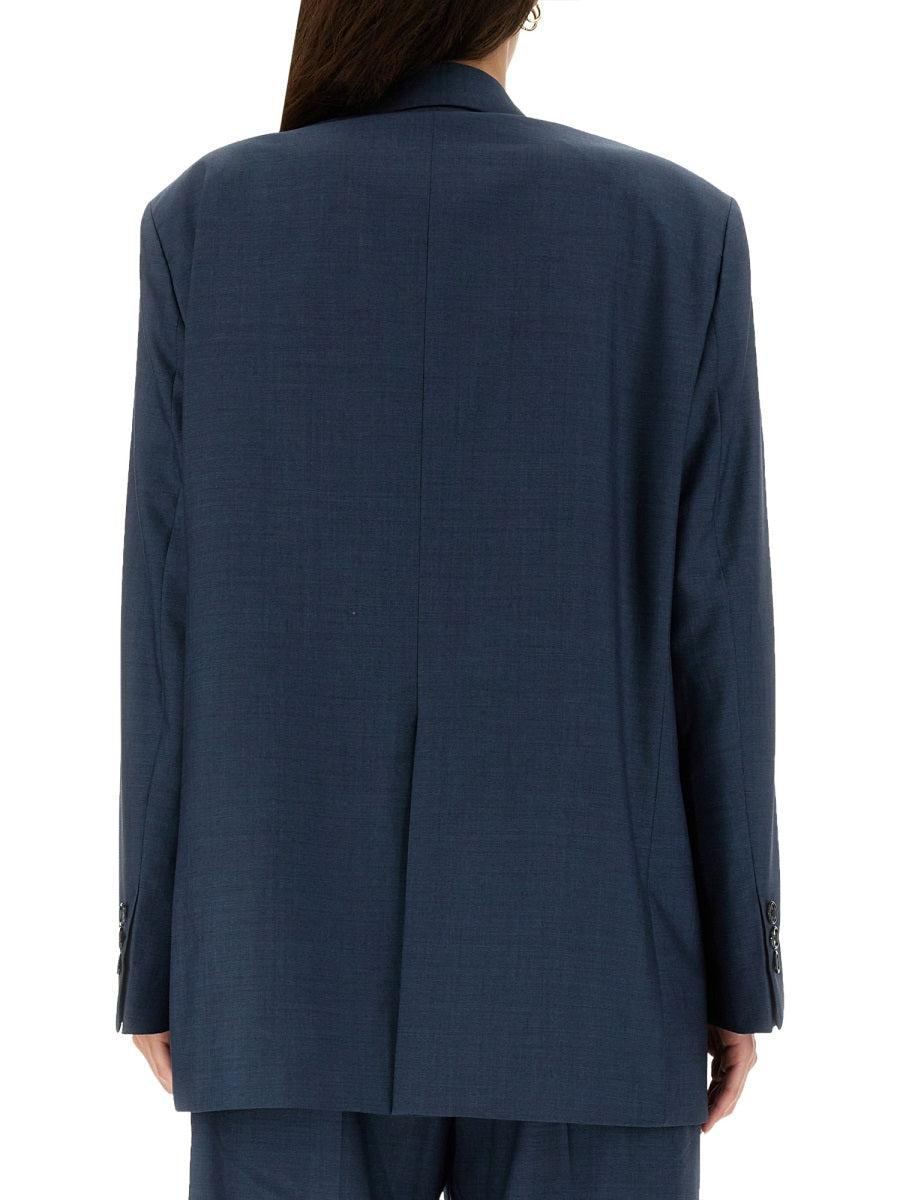 ACNE STUDIOS Stylish Women's Wool Jacket with Unique Button Closure