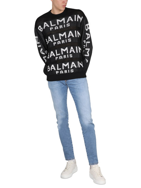 BALMAIN Statement Logo T-Shirt for Men