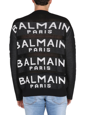 BALMAIN Statement Logo T-Shirt for Men