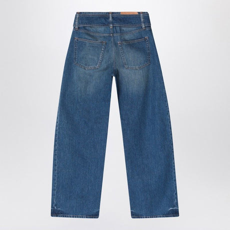 ACNE STUDIOS Belted Washed-Out Denim Jeans