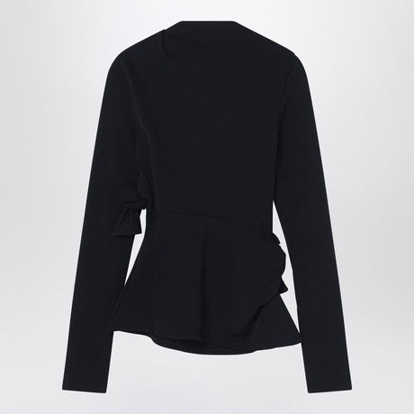 ACNE STUDIOS Women's Stretch Top with Knots and Cut-Out Details