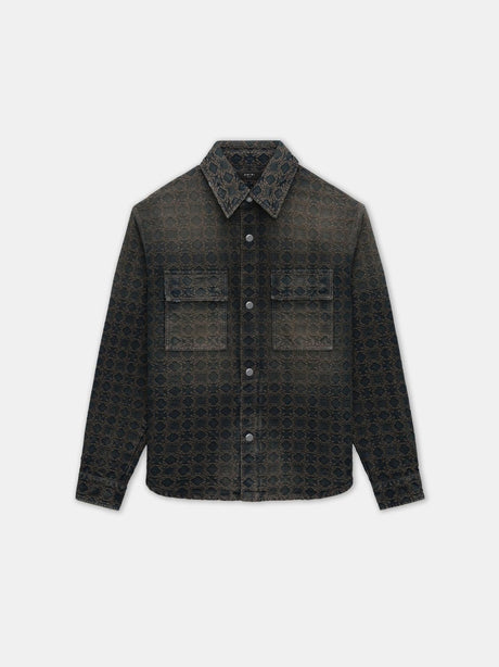 AMIRI Jacquard Overshirt for Men - SS25 Collection