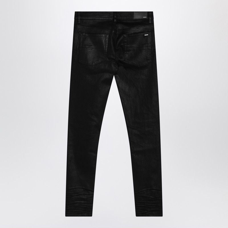 AMIRI Skinny Fit Waxed Denim Jeans