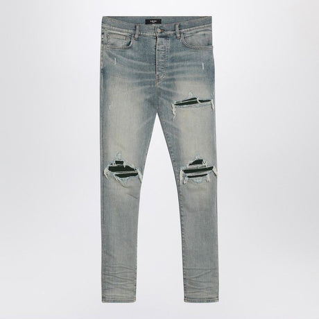 AMIRI Skinny Jeans with Suede Details