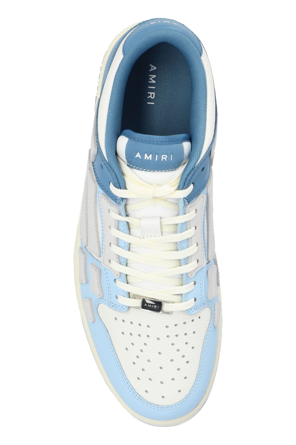 AMIRI Two-Tone Skel Top Low Sneakers for Men