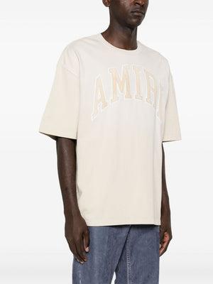 AMIRI ビンテージ風オーバーサイズ黒Tシャツ