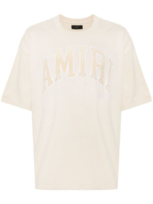 AMIRI ビンテージ風オーバーサイズ黒Tシャツ