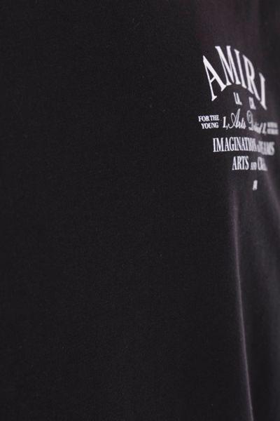 AMIRI アーツディストリクト ブラックTシャツ メンズ - FW24 コレクション