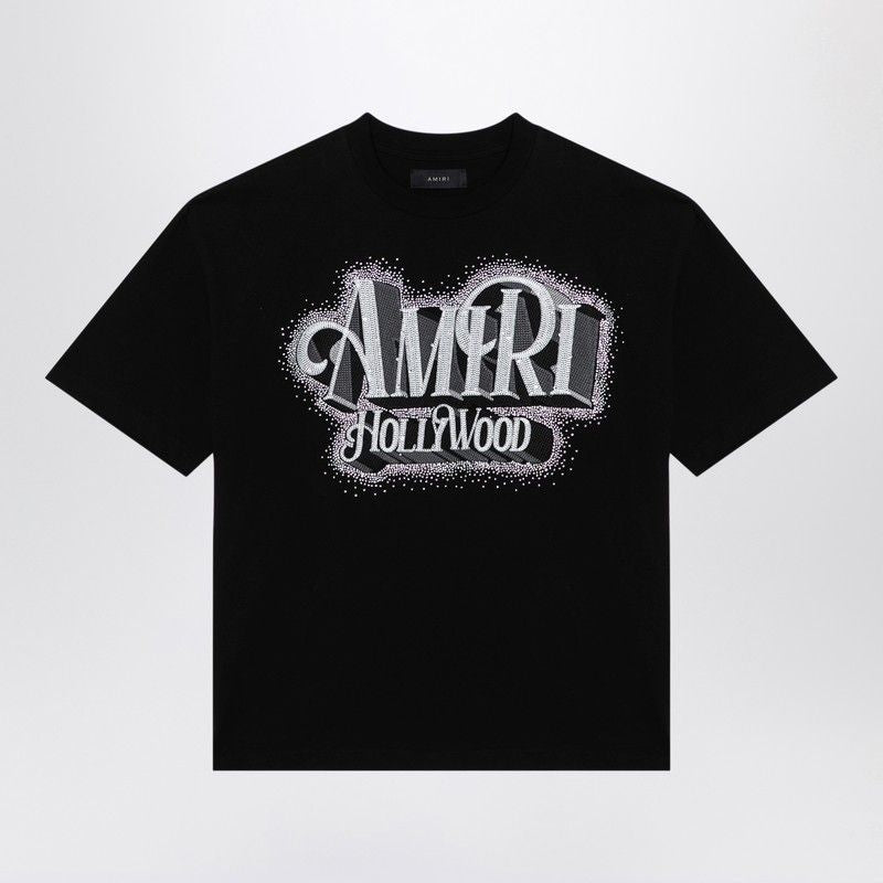 AMIRI オーバーサイズシアターマスクTシャツ - ブラック