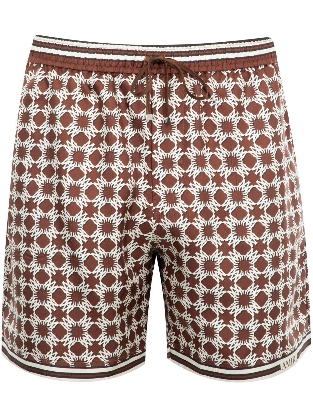 AMIRI Men's Mini Quad Silk Shorts