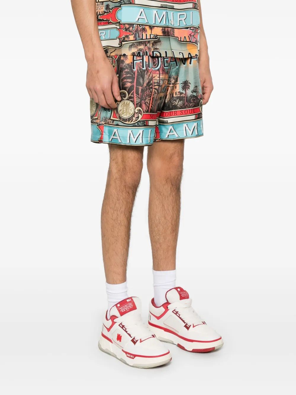 AMIRI Jazz Hideaway Mini Shorts for Men