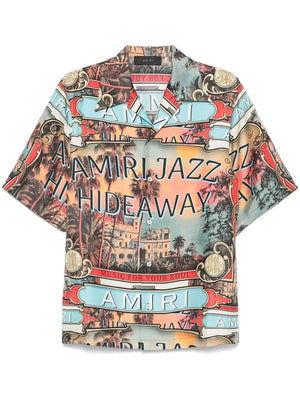 AMIRI Jazz Hideaway Camp Shirt - SS25 Mini Edition