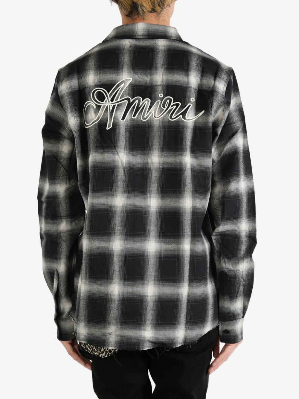 AMIRI Dynamic Swirl Flannel Shirt for Men