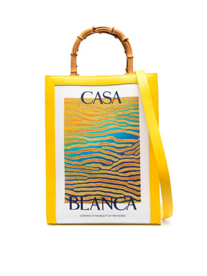 CASABLANCA Mini Tote Handbag