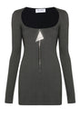 ATTICO Chic Mini Dress for Women - Fall Winter 24/25