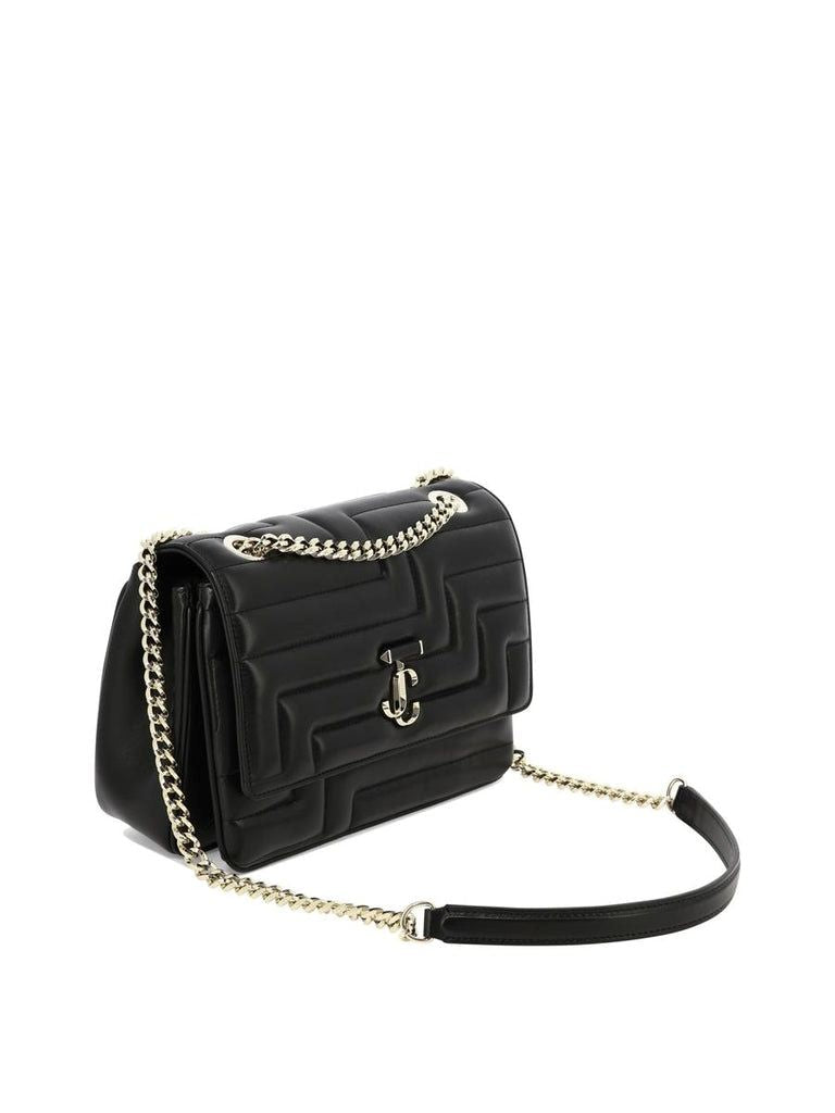 JIMMY CHOO Mini Avenue Soft Shoulder Handbag