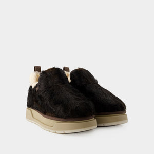 AMIRI Faux Fur Malibu Ankle Boots for Men