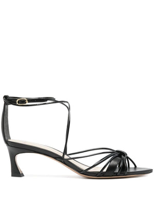 ALEXANDRE BIRMAN Elegant Leather Sandals - Mini Kiss Style