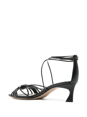 ALEXANDRE BIRMAN Elegant Leather Sandals - Mini Kiss Style