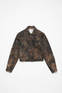 ACNE STUDIOS Distressed Monogram Coated Denim Jacket for Men