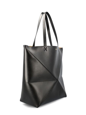 LOEWE Luxe Puzzle Fold Tote Handbag - Large Size