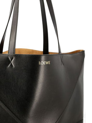 LOEWE Luxe Puzzle Fold Tote Handbag - Large Size