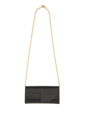 PATOU Mini Urban Leather Clutch Bag