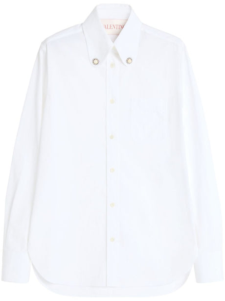 VALENTINO Cotton Button-Up Shirt for Women