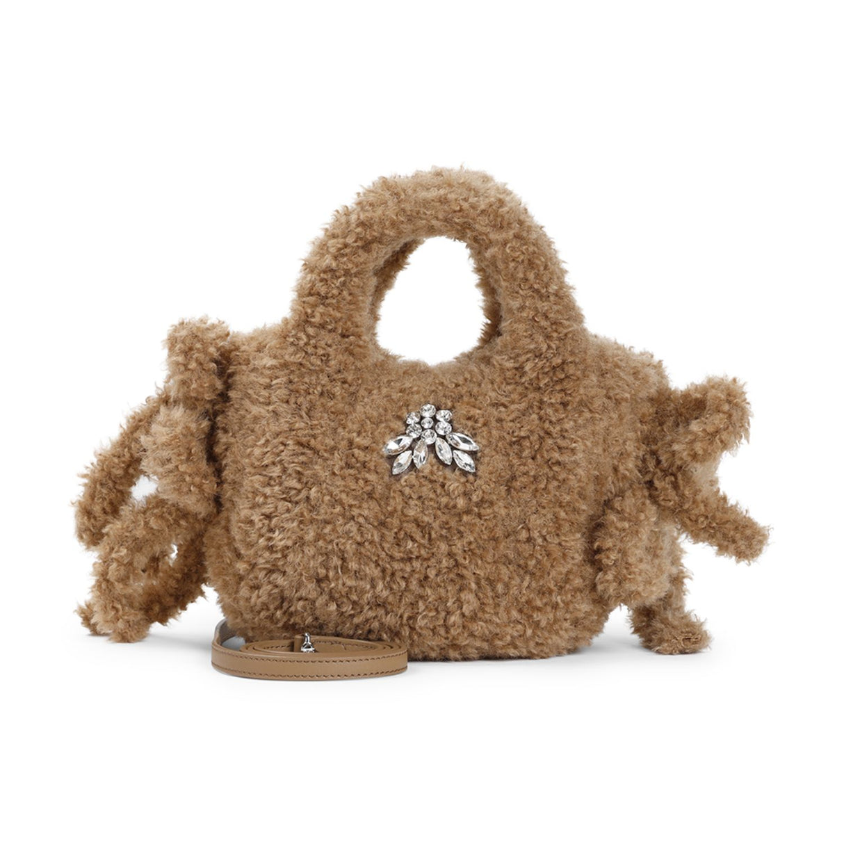 SIMONE ROCHA Embellished Baby Egg Mini Tote Handbag - 21cm x 15cm x 11cm