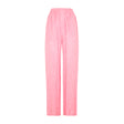 BALENCIAGA Luxury Logoed Wide-Leg Trousers for Women - Spring Summer