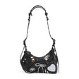 BALENCIAGA Chic Mini Shoulder Handbag - 26cm x 12cm x 6cm