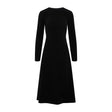 BALENCIAGA Fitted Long Sleeve Mini Dress