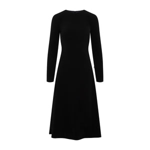 BALENCIAGA Fitted Long Sleeve Mini Dress