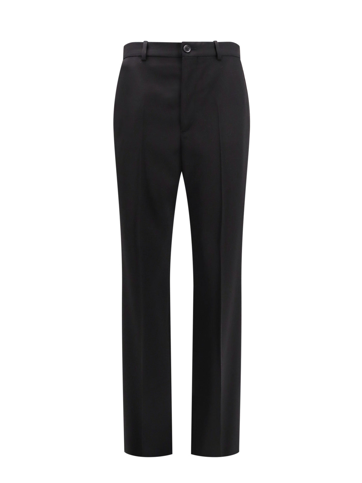 BALENCIAGA Slim Fit Wool Trousers