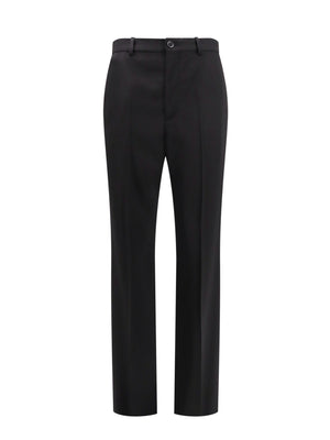 BALENCIAGA Slim Fit Wool Trousers