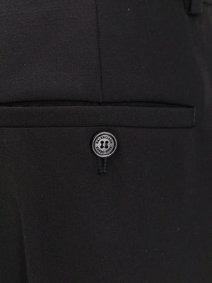 BALENCIAGA Slim Fit Wool Trousers