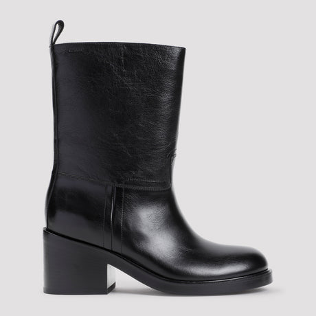 BALLY Elegant Ankle Boots with 6.5cm Heel Height