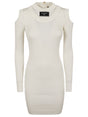 BALMAIN Elegant Viscose Mini Dress for Women