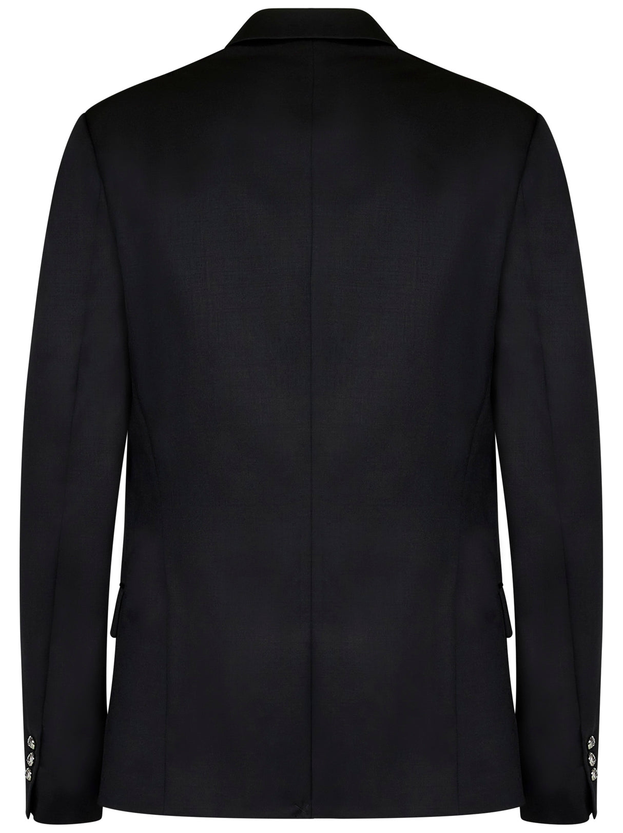 BALMAIN Exquisite Wool Blazer with Six-Button Design for Men