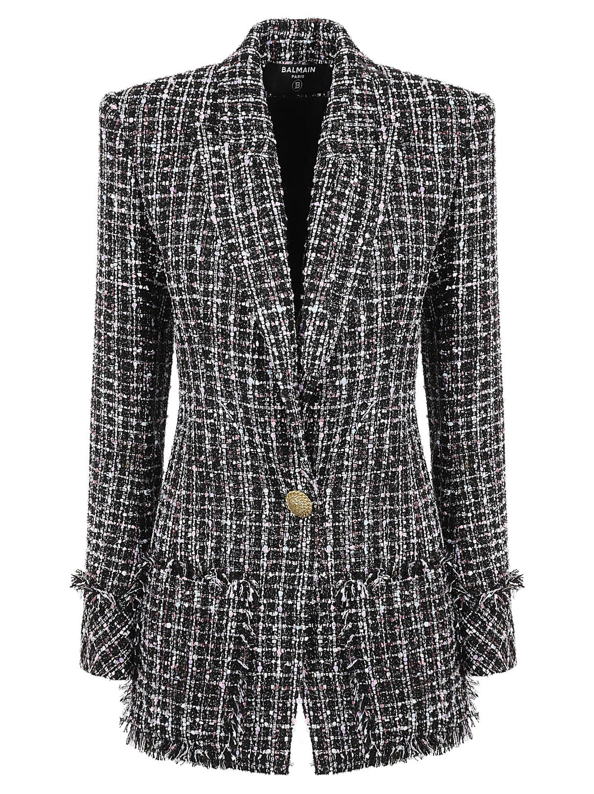 BALMAIN Chic Women's Mini Jacket for Fall/Winter 24/25