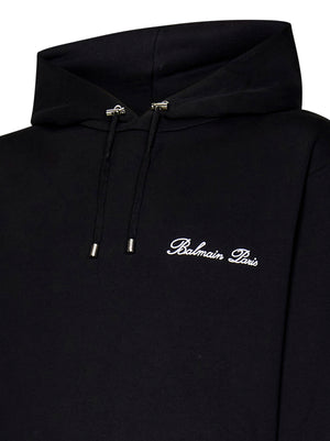 BALMAIN Men's Comfort Hoodie - Classic Style