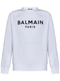 BALMAIN Organic Cotton Sweatshirt for Men