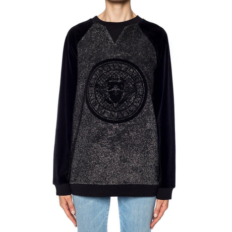 BALMAIN Chic Long Sleeve Sweatshirt for Women