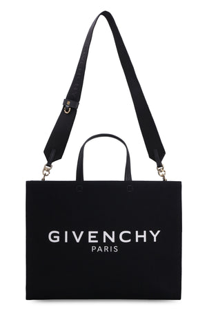 GIVENCHY SS24 G-Tote Mediumハンドバッグ in Black