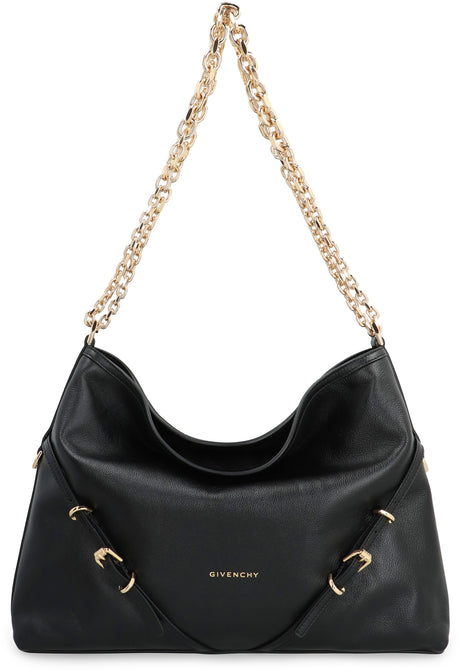 GIVENCHY Voyou Mini Chain Leather Shoulder Handbag 40x27x6.5 cm