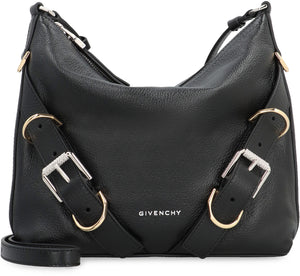 GIVENCHY 黒いレザーのクロスボディバッグ - FW24コレクション